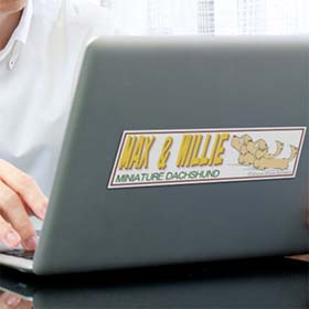 ダックスステッカー　通販