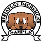 ダックスフンド　レッドブリンドル